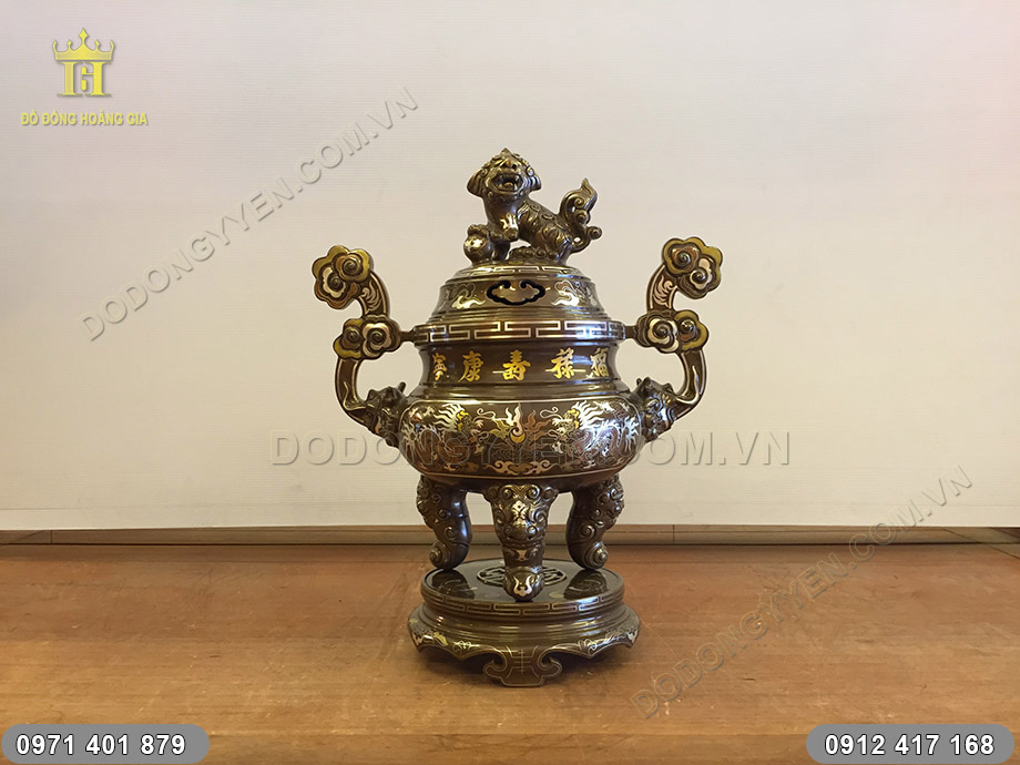 đỉnh ngũ sắc 50cm